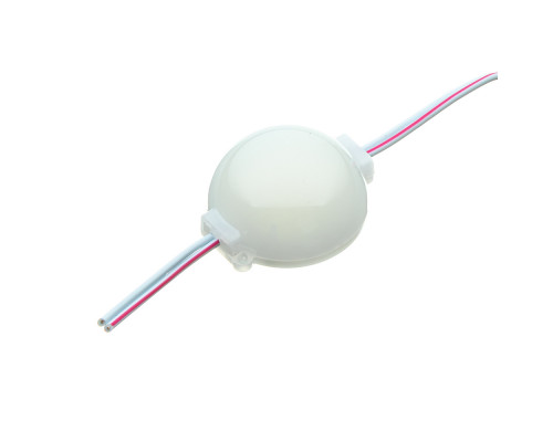 Модуль МТК СОВ 12V белый тёплый 1led 2Вт IP65
