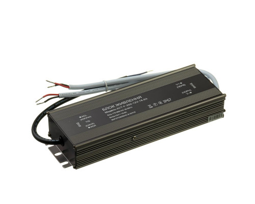 Led блок питания NEW AVT-12V влагозащита IP65 16,66А - 200W