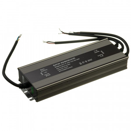 Led блок питания NEW AVT-12V влагозащита IP65 33,3А - 400W