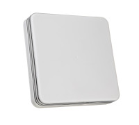 Светодиодный светильник 18Вт накладной квадратный 5000К IP40 Silver