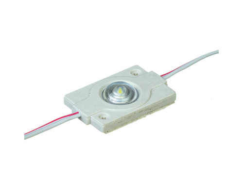 Модуль 12V белый холодный 1led smd3030 0.6Вт IP65